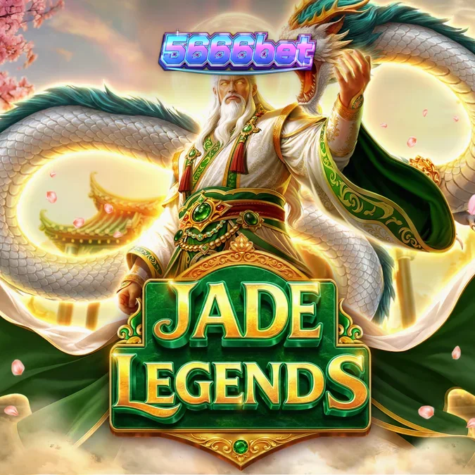 Jade Legends স্লট গেমের একটি দৃশ্য যেখানে ৭x৭ গ্রিড এবং উজ্জ্বল প্রাচ্য থিম দেখা যাচ্ছে